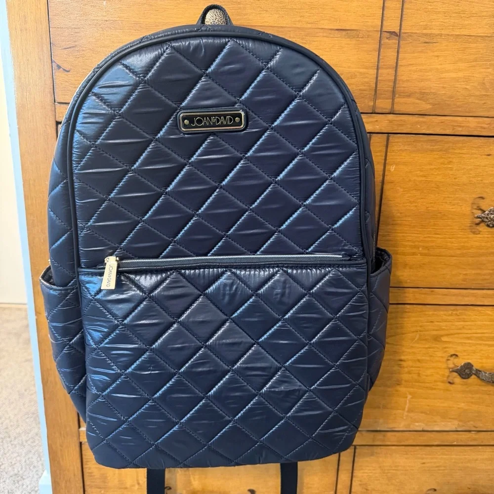 Joan and David Quilted Travel Backpack
